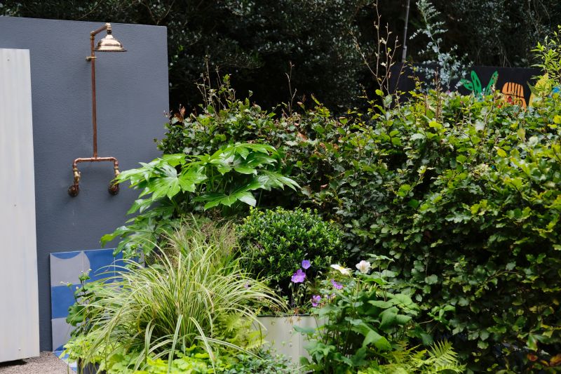 Winter Shower Installation Setup